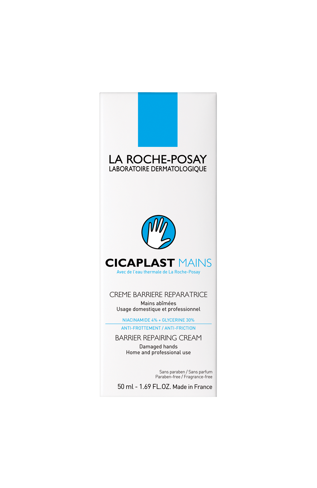 La Roche-Posay Cicaplast Mains Moisturiser for Dry and Damaged Hands 50ml La Roche Posay .