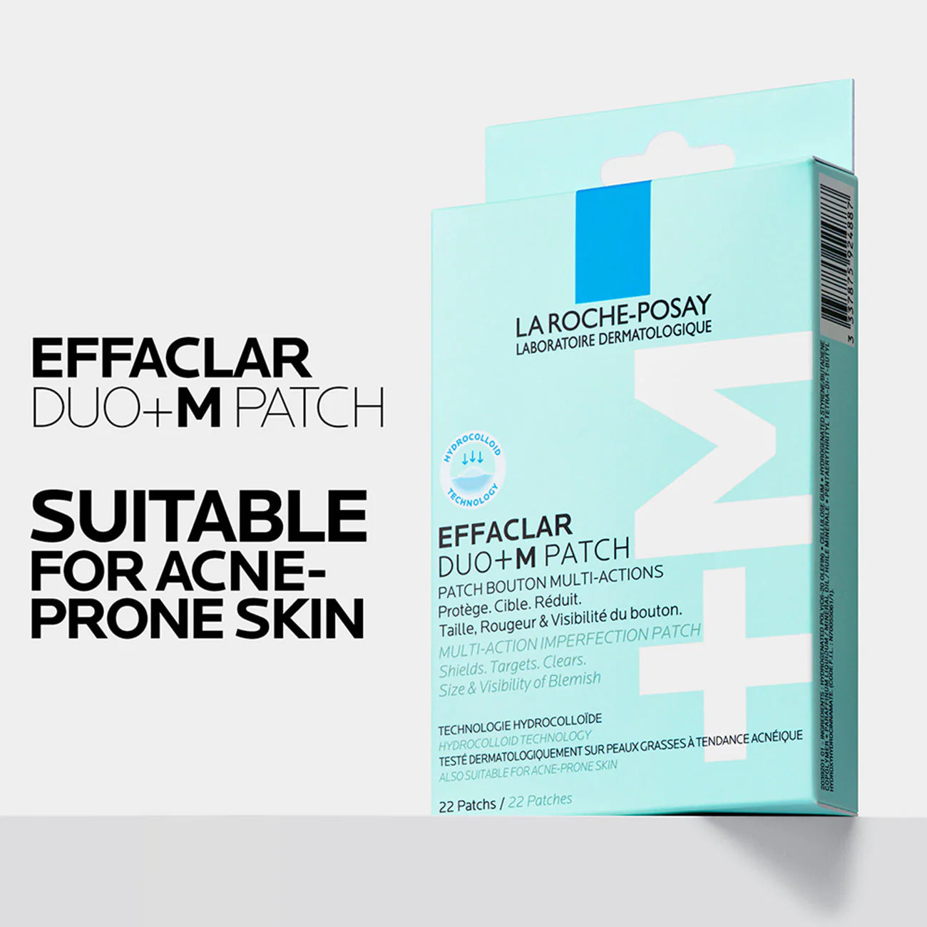 La Roche-Posay Effaclar Duo+M 3H Spot Patches for Acne Prone Skin