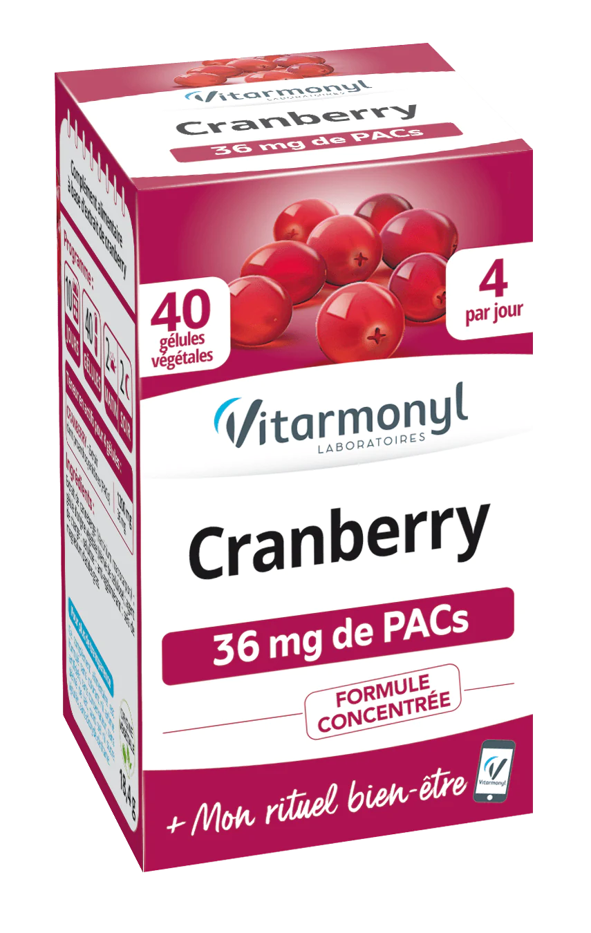 Vitarmonyl Cranberry - 40 GELULES