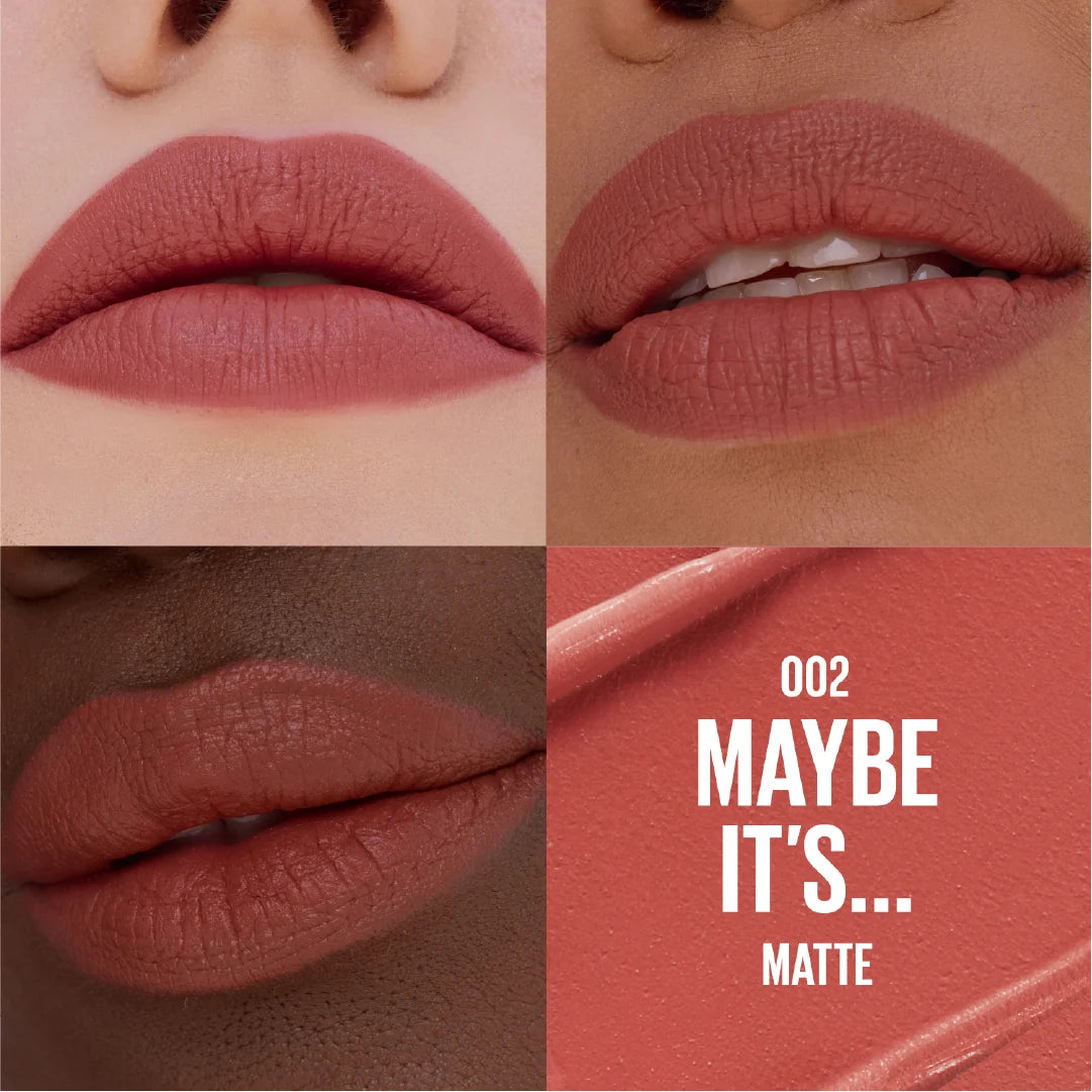 Maybelline Serum Lipstick, Hydrating Lip Makeup with 8HRs of Lip Plumping Moisture with Hyaluronic Acid + Oil Blend