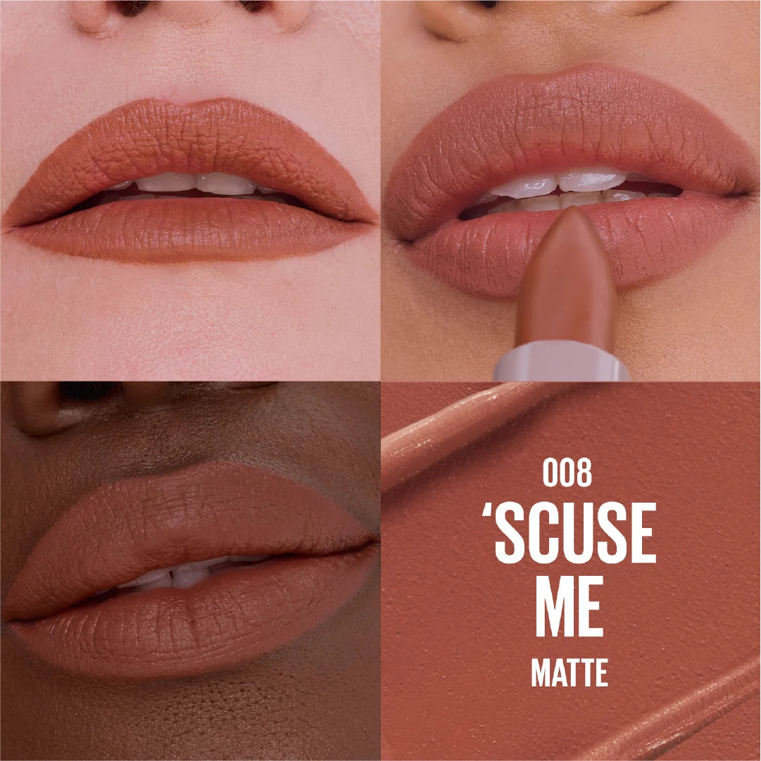 Maybelline Serum Lipstick, Hydrating Lip Makeup with 8HRs of Lip Plumping Moisture with Hyaluronic Acid + Oil Blend
