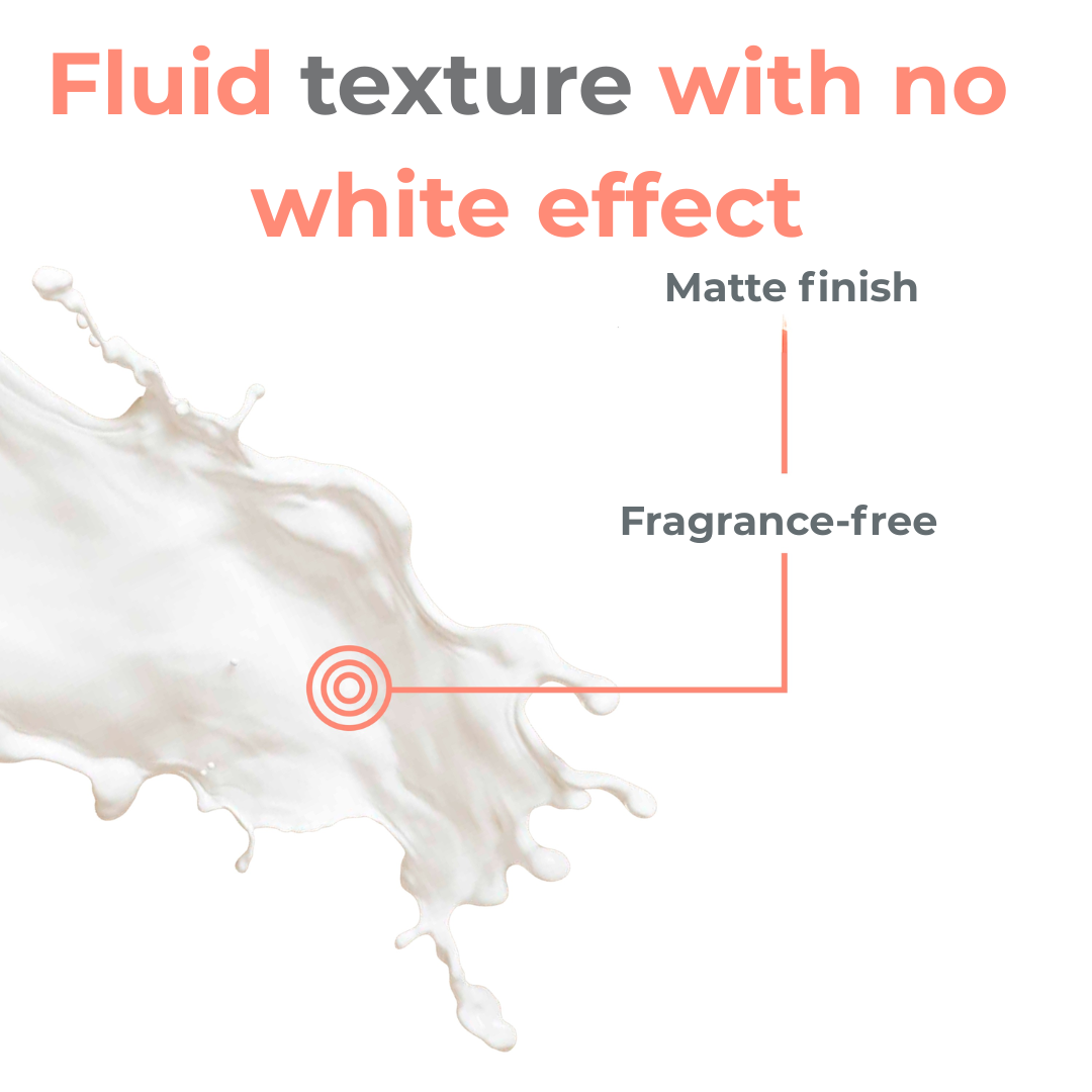 Avène mineral fluid SPF50+ Sunscreen 40ml | Ultra Light 100% Mineral Filter for Intolerant Skin - Matte Finish