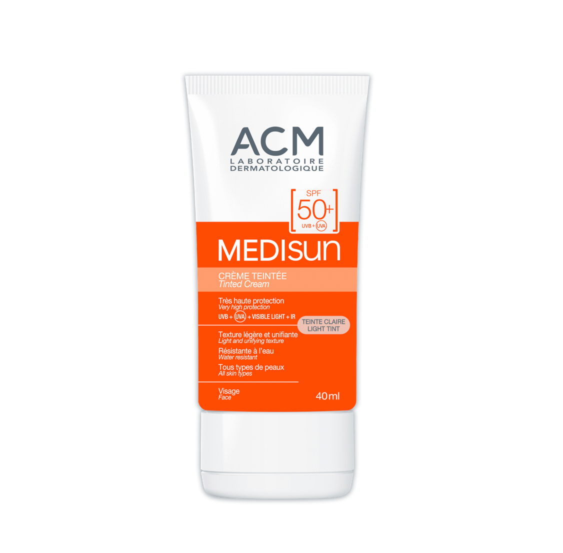 ACM Medisun Tinted Cream SPF50+ (Light Tint) 40ml