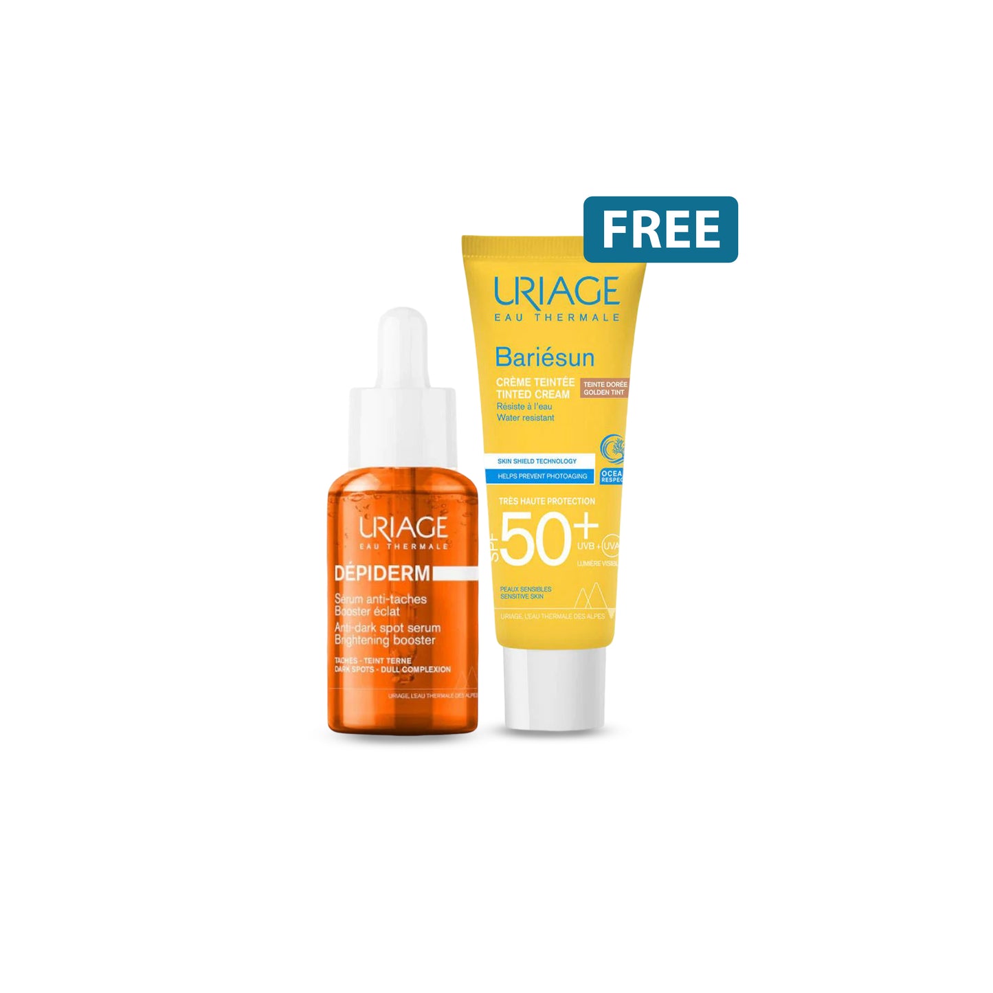 Uriage Depiderm Serum + Bariesun Tinted Cream For Free