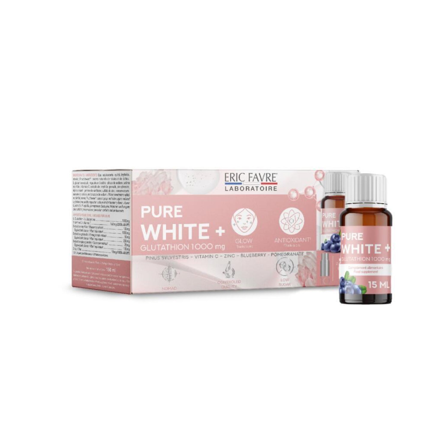 ERIC FAVRE Pure White + Glutathion 10 Shots