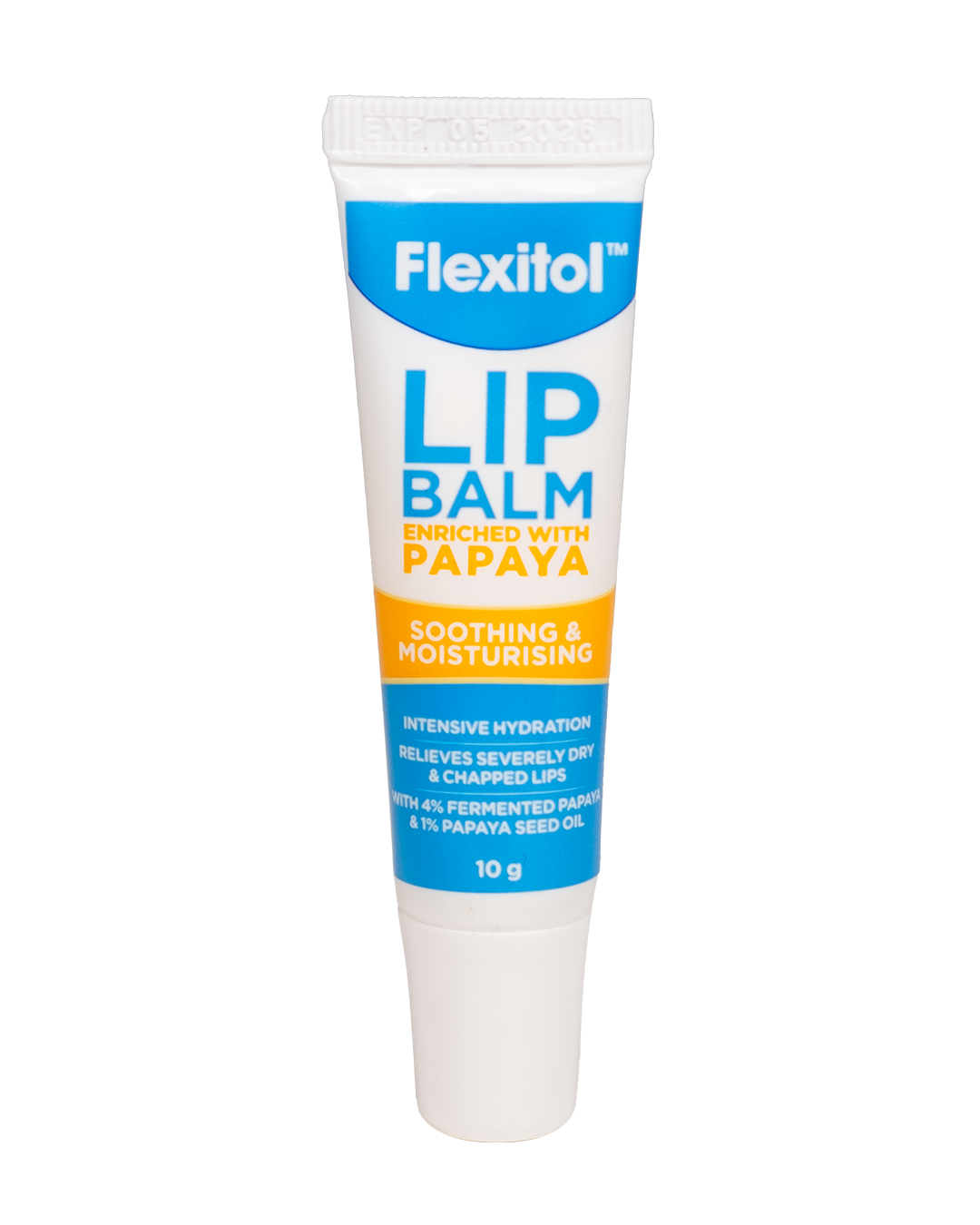 Flexitol Lip Balm Papaya 10 g
