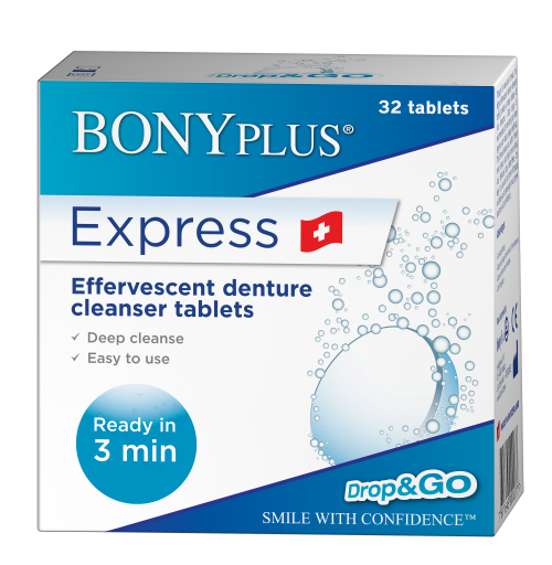 Bony Plus Express Denture Cleanser 32 tabs