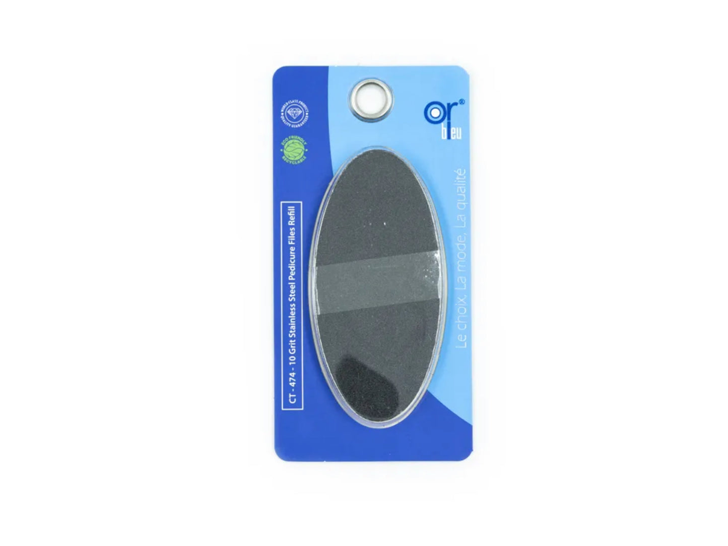 Or Bleu 10 Grit Stainless Steel Pedicure Files Refill