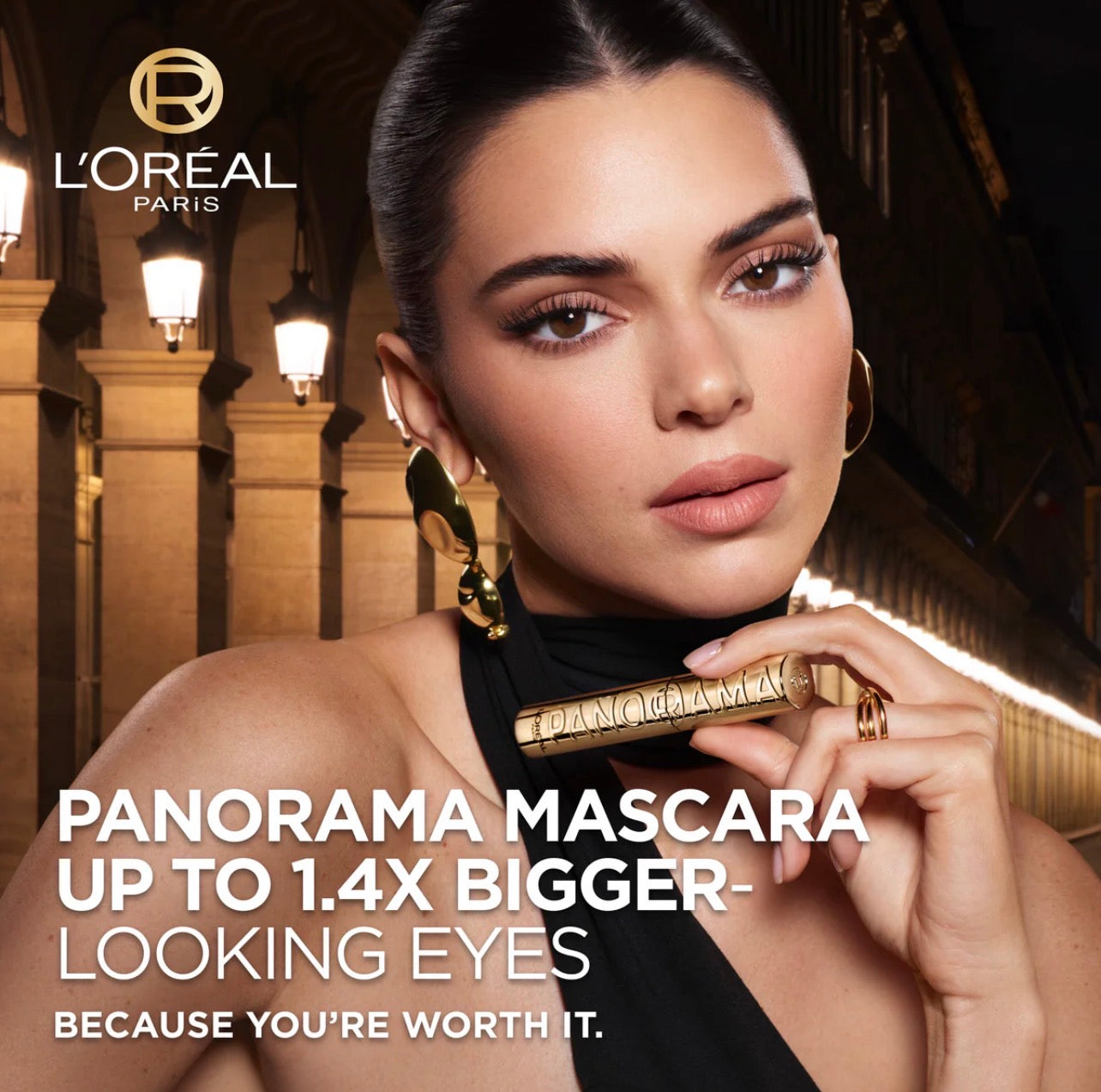 L'ORÉAL PARIS Voluminous Panorama Mascara, Volumizing and Lengthening