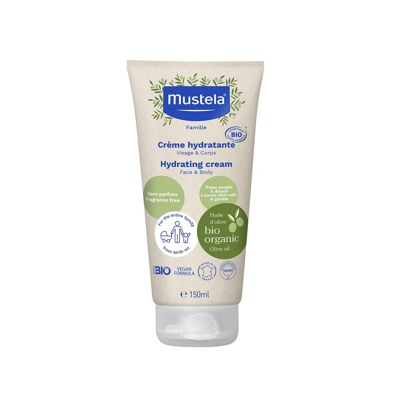 Mustela Certified Organic Hydrating cream 150 ml