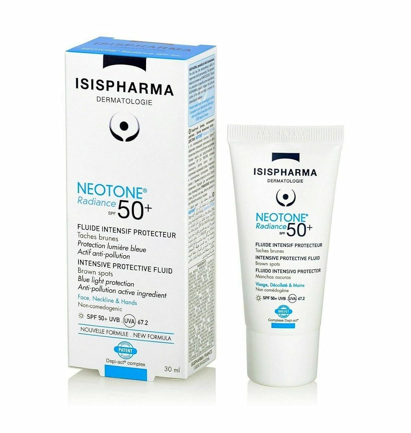 ISISPHARMA NEOTONE® RADIANCE SPF50+ - Intensive Protective depigmenting fluid 30 ml