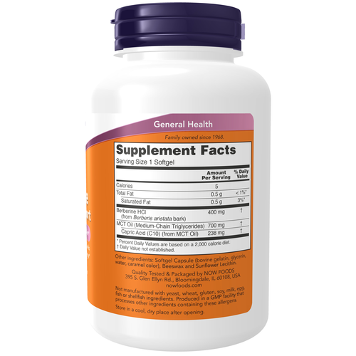 NOW® Berberine Glucose Support 90 Softgels