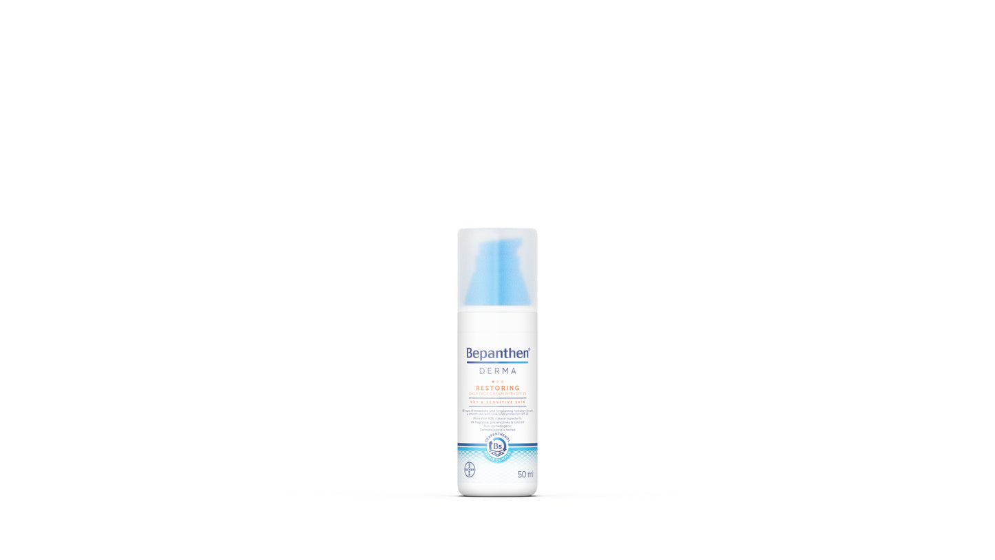 Bepanthen Derma Restoring Face Cream With SPF 25 50 ml