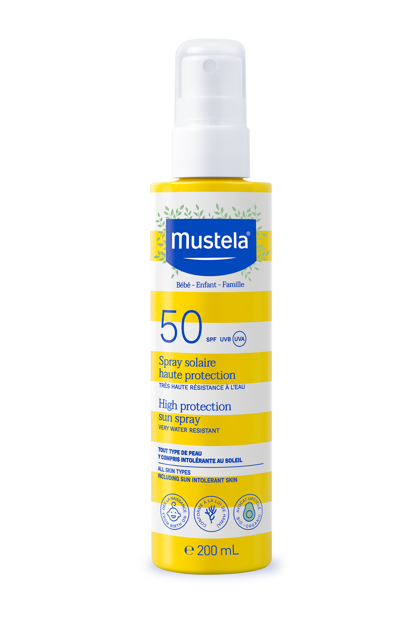 Mustela High protection Sun spray SPF50 200ml