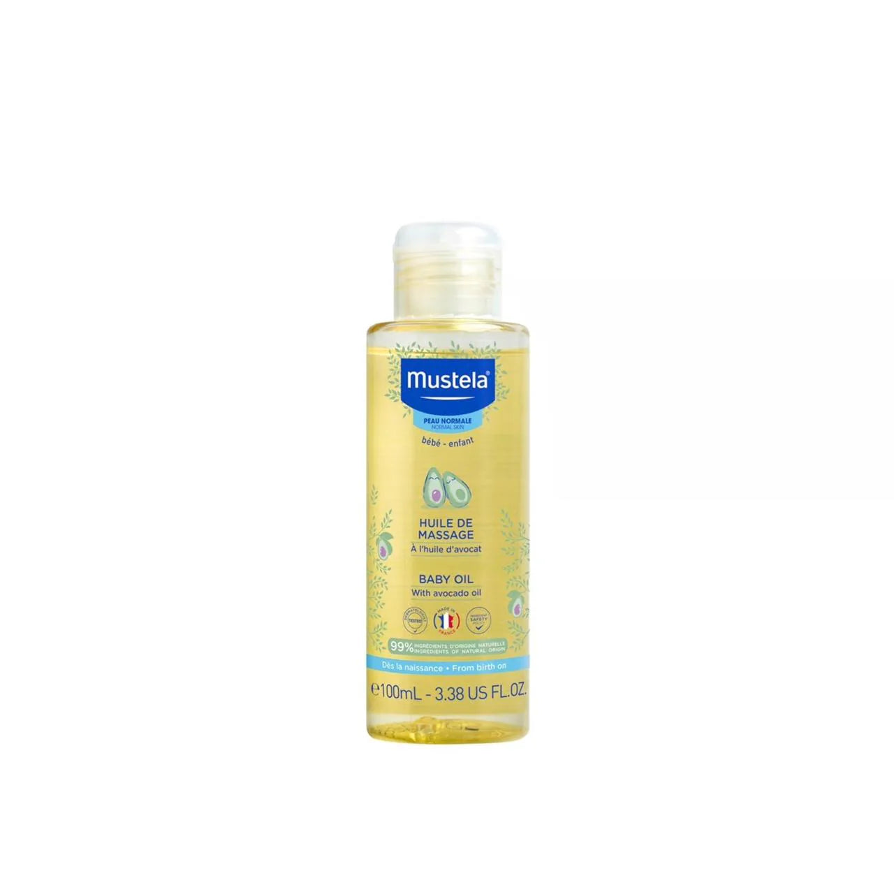 Mustela Baby Bath/Massage Oil 100ml