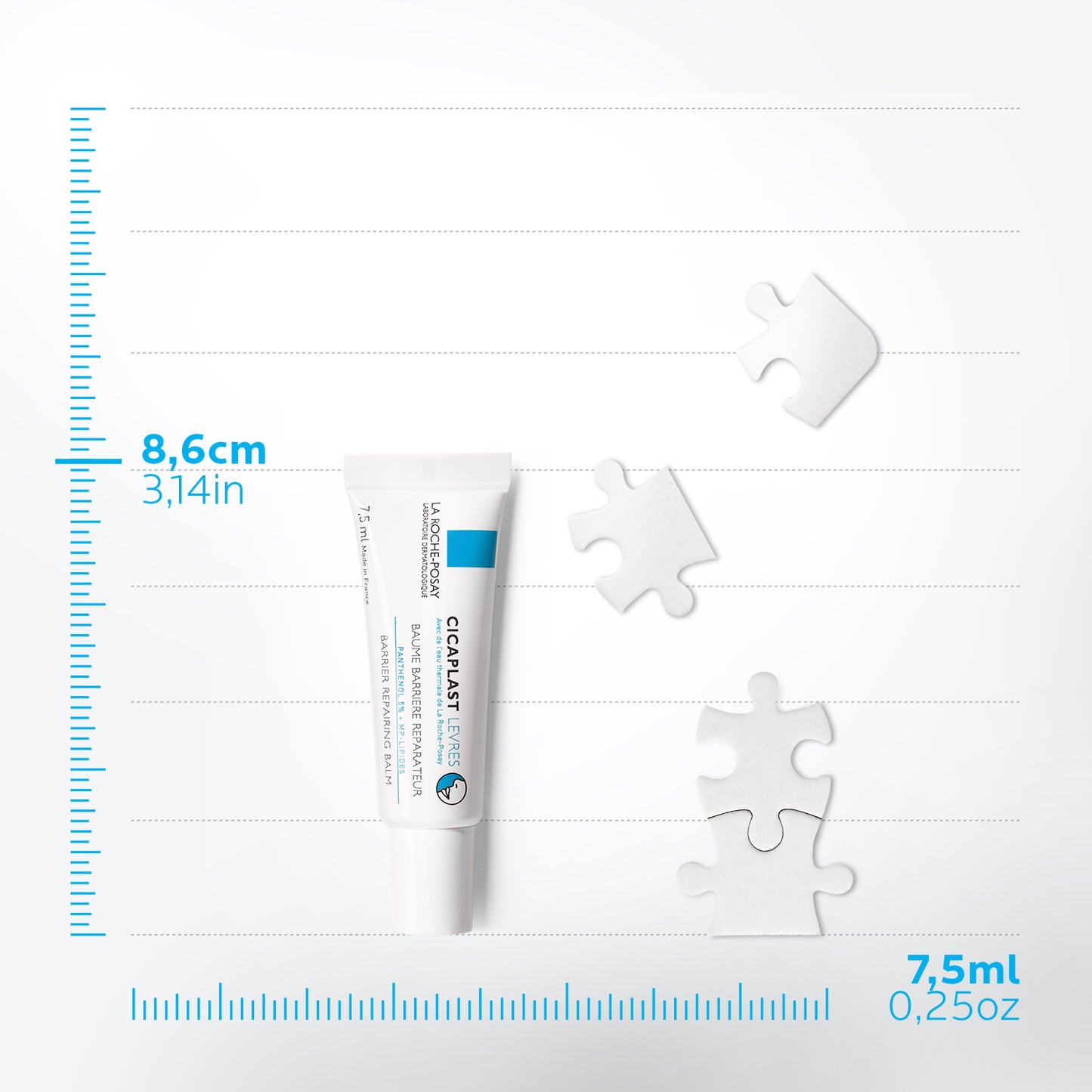 La Roche-Posay Cicaplast Levres Moisturiser for Dry Lips 7.5ml La Roche Posay .