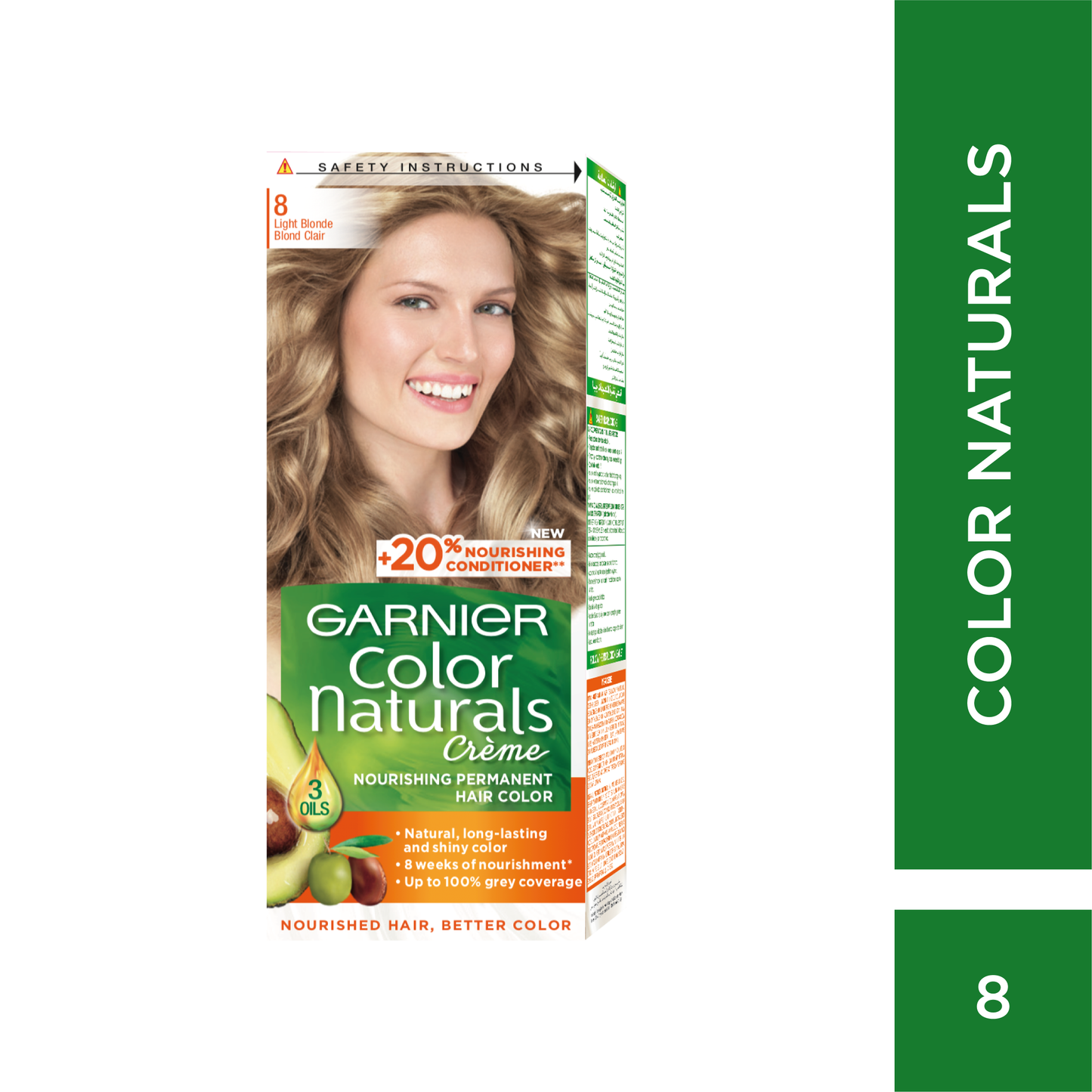 Garnier Color Naturals 8 - Light Blond