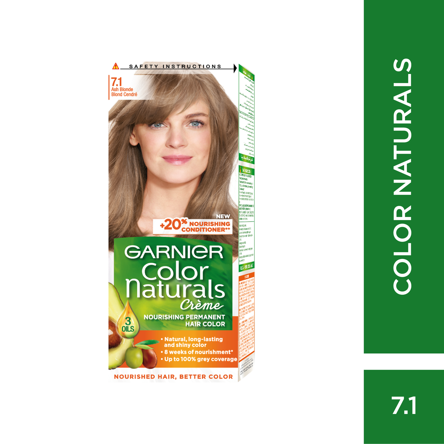 Garnier Color Naturals 7.1 - Ashy Blond