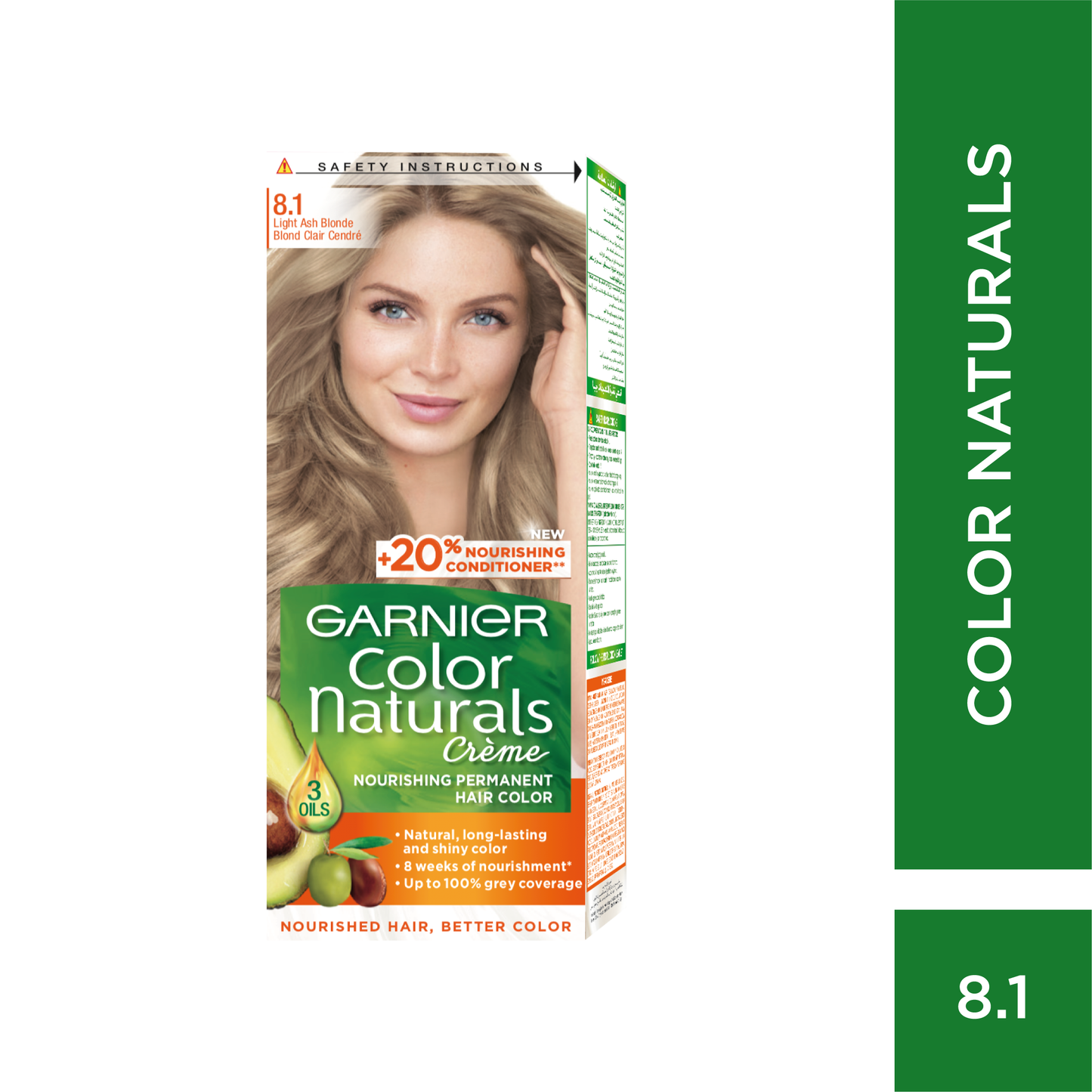 Garnier Color Naturals 8.1 - Light Ash Blond