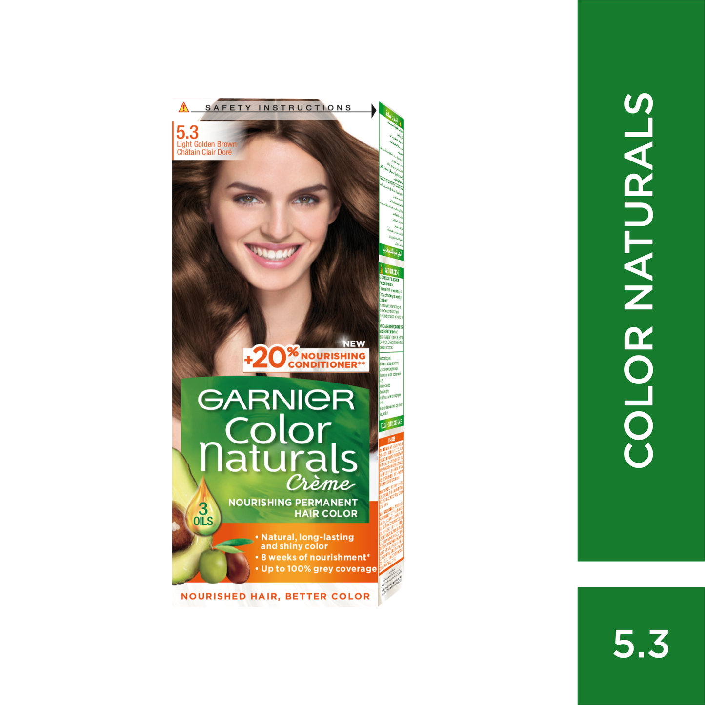 Garnier Color Naturals 5.3 - Light Golden Brown