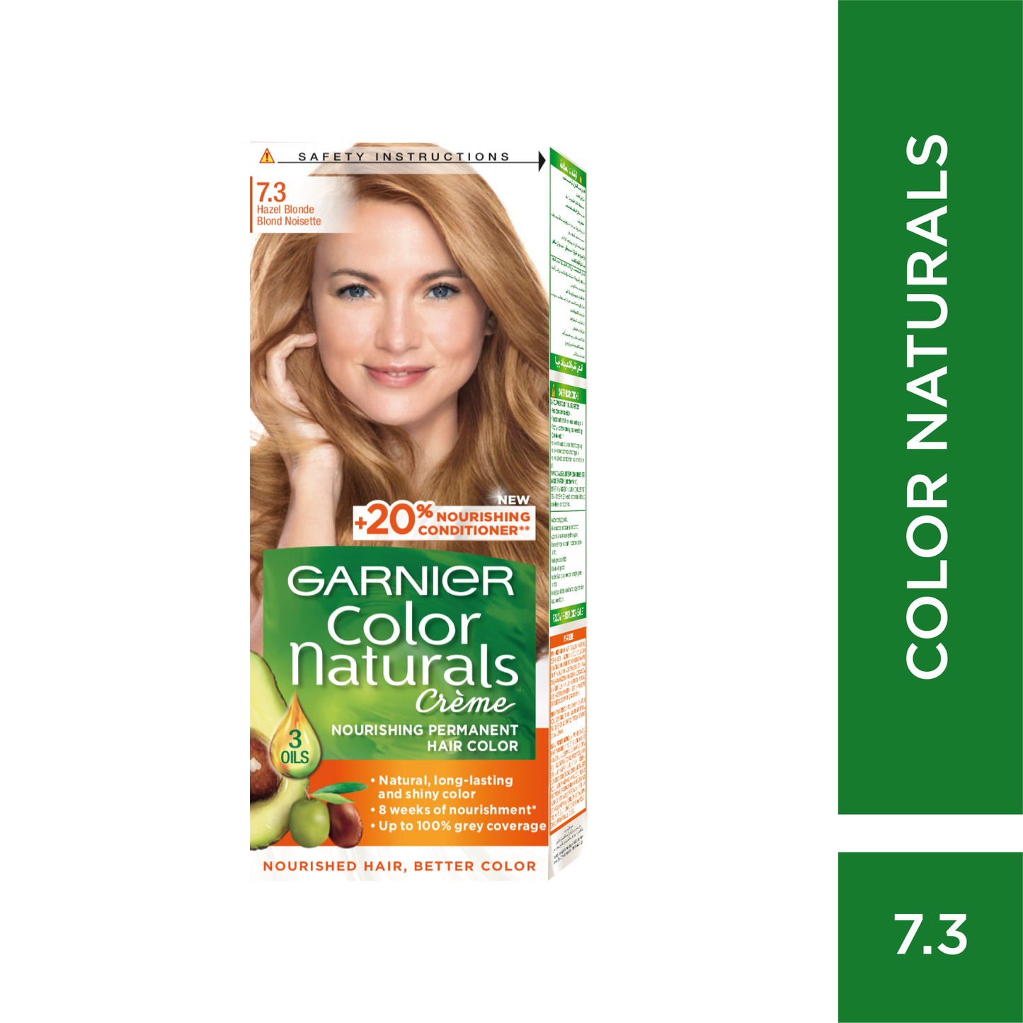 Garnier Color Naturals 7.3 - Hazel Blond