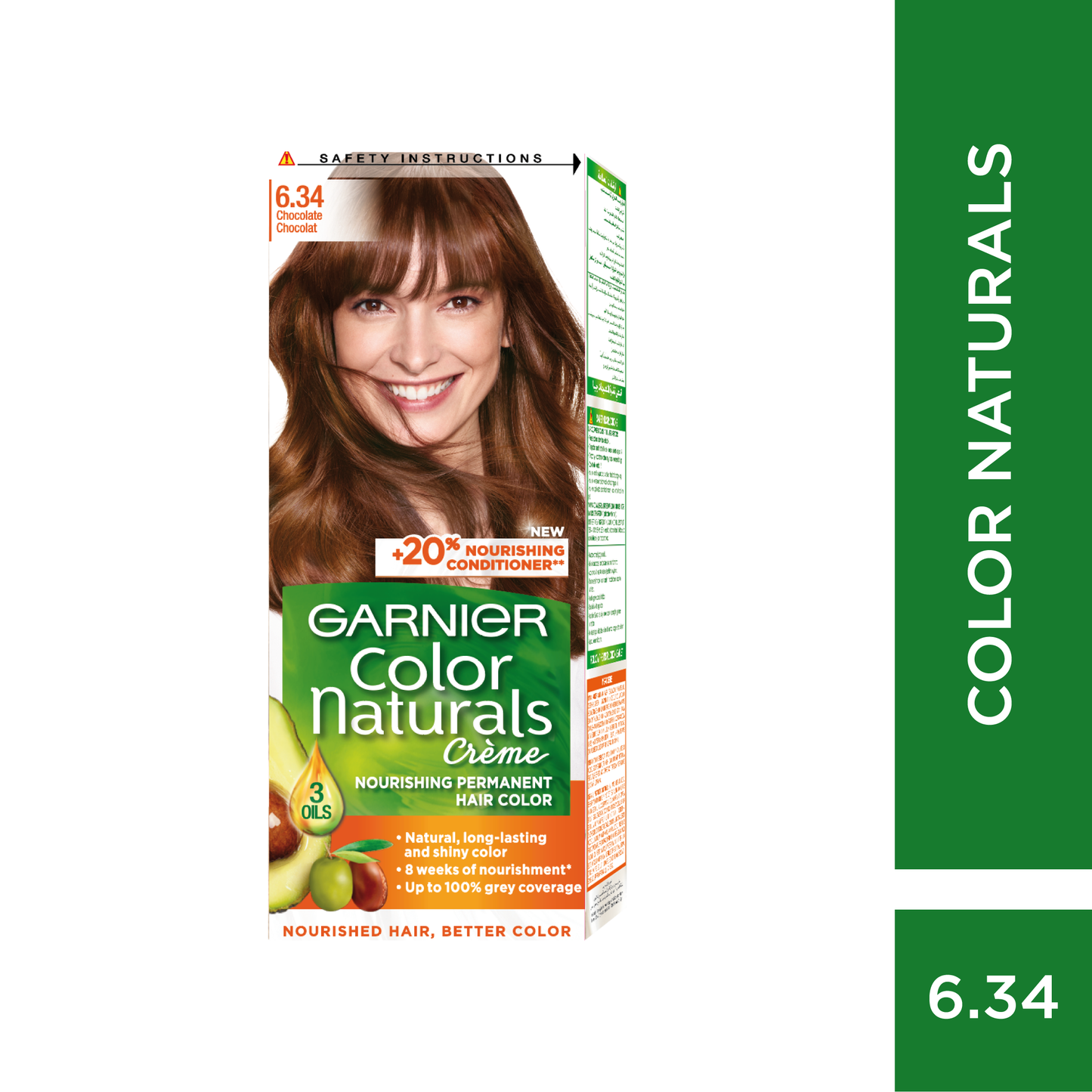 Garnier Color Naturals 6.34 - Chocolate Brown