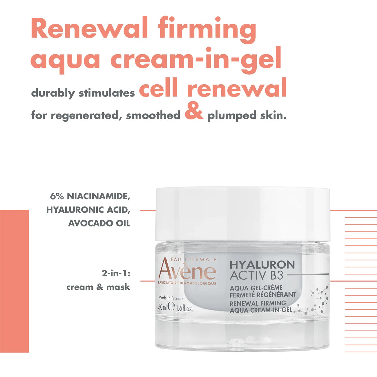 Avène Hyaluron Activ B3 Cell Renewal Aqua-In-Gel