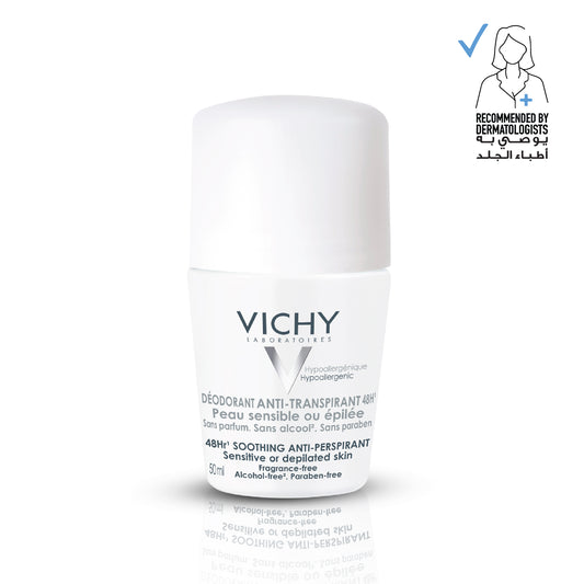 Vichy 48 Hours Anti Perspirant Deodorant for Sensitive Skin 50ml