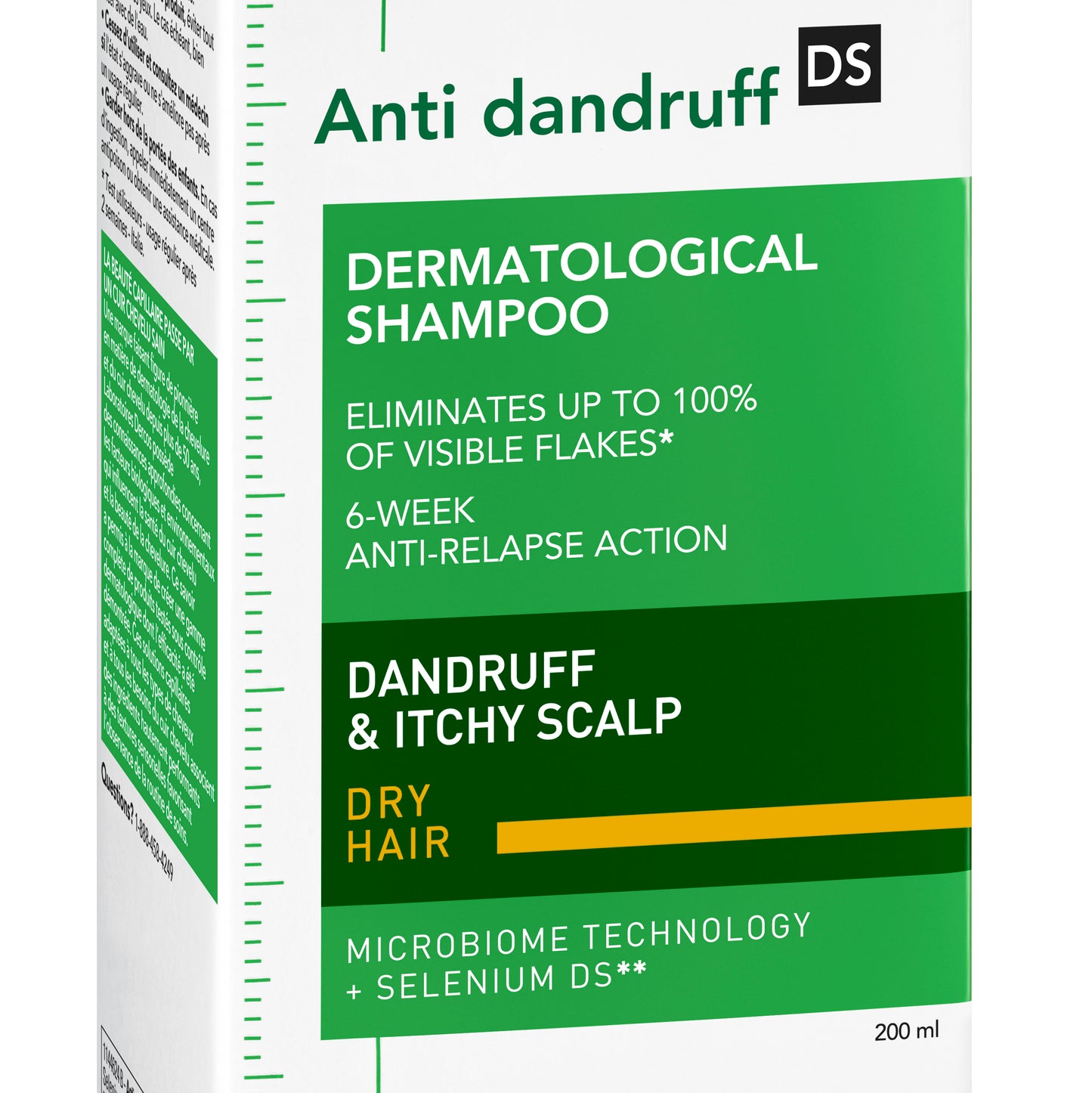 Vichy Dercos Anti Dandruff Shampoo for Dry hair 200ml