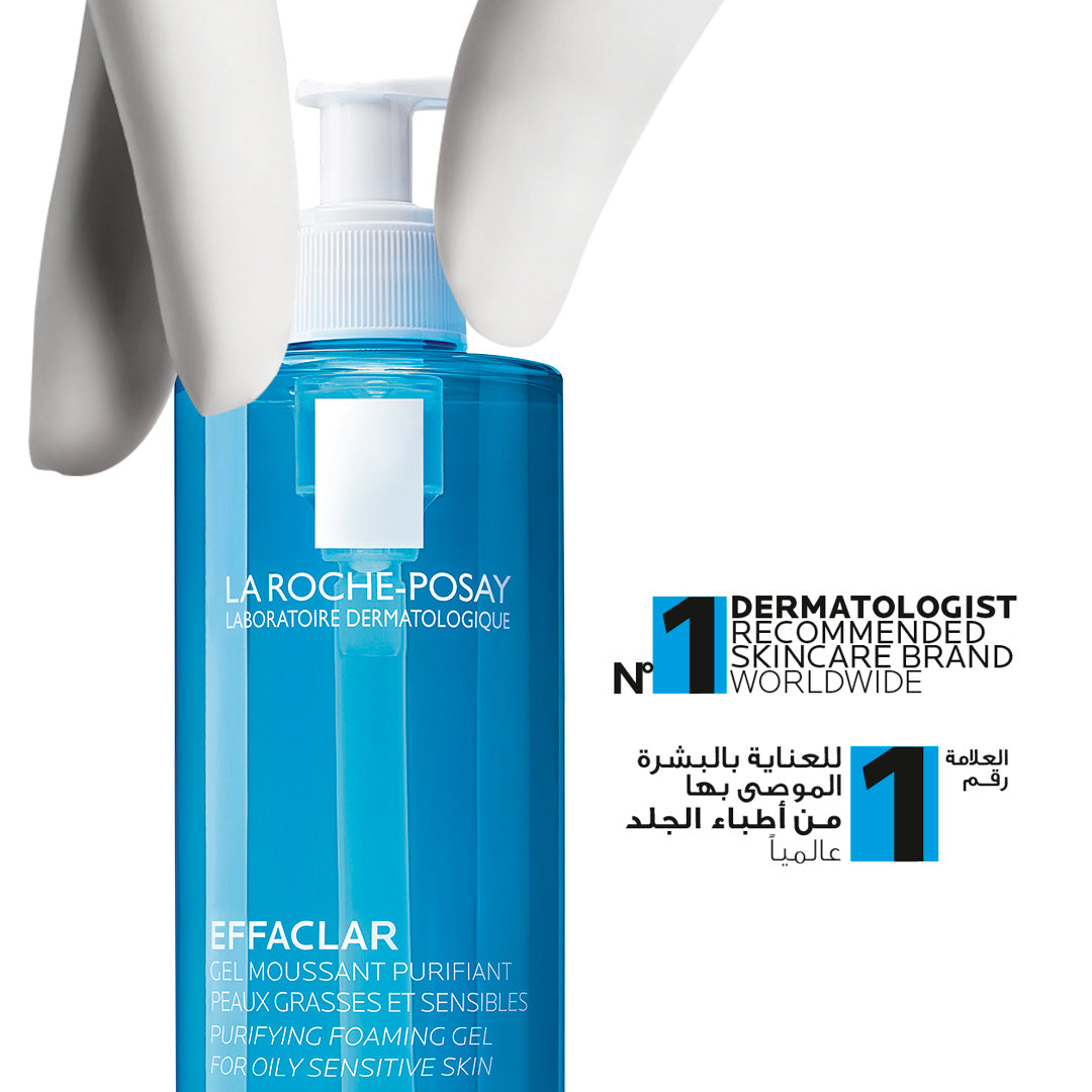 La Roche-Posay Effaclar Acne Foaming Cleansing Gel for Oily and Acne Prone Skin 400ml La Roche Posay .