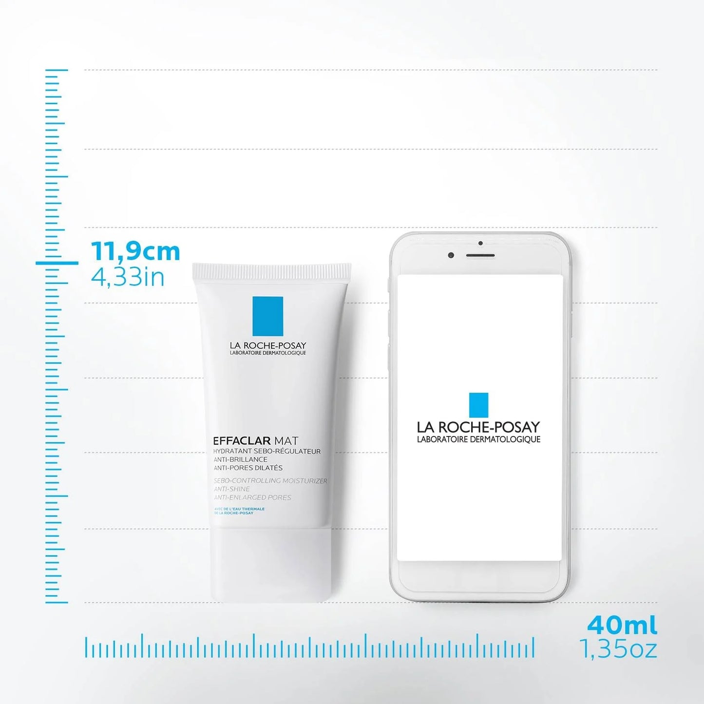 La Roche-Posay Effaclar MAT Mattifying Moisturizer for Oily Skin 40ml La Roche Posay .