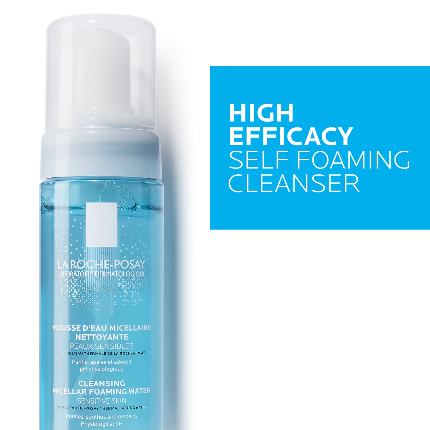 La Roche-Posay Physiological Foaming Water for Sensitive Skin 150ml La Roche Posay .