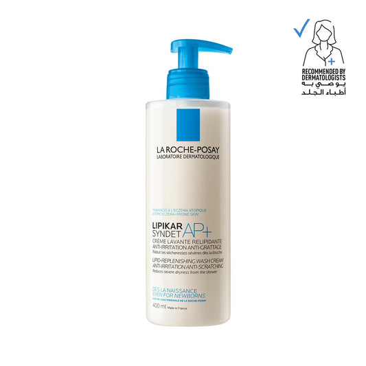 La Roche-Posay Lipikar Syndet AP+ Body Wash for Eczema Prone Skin 400ml La Roche Posay .