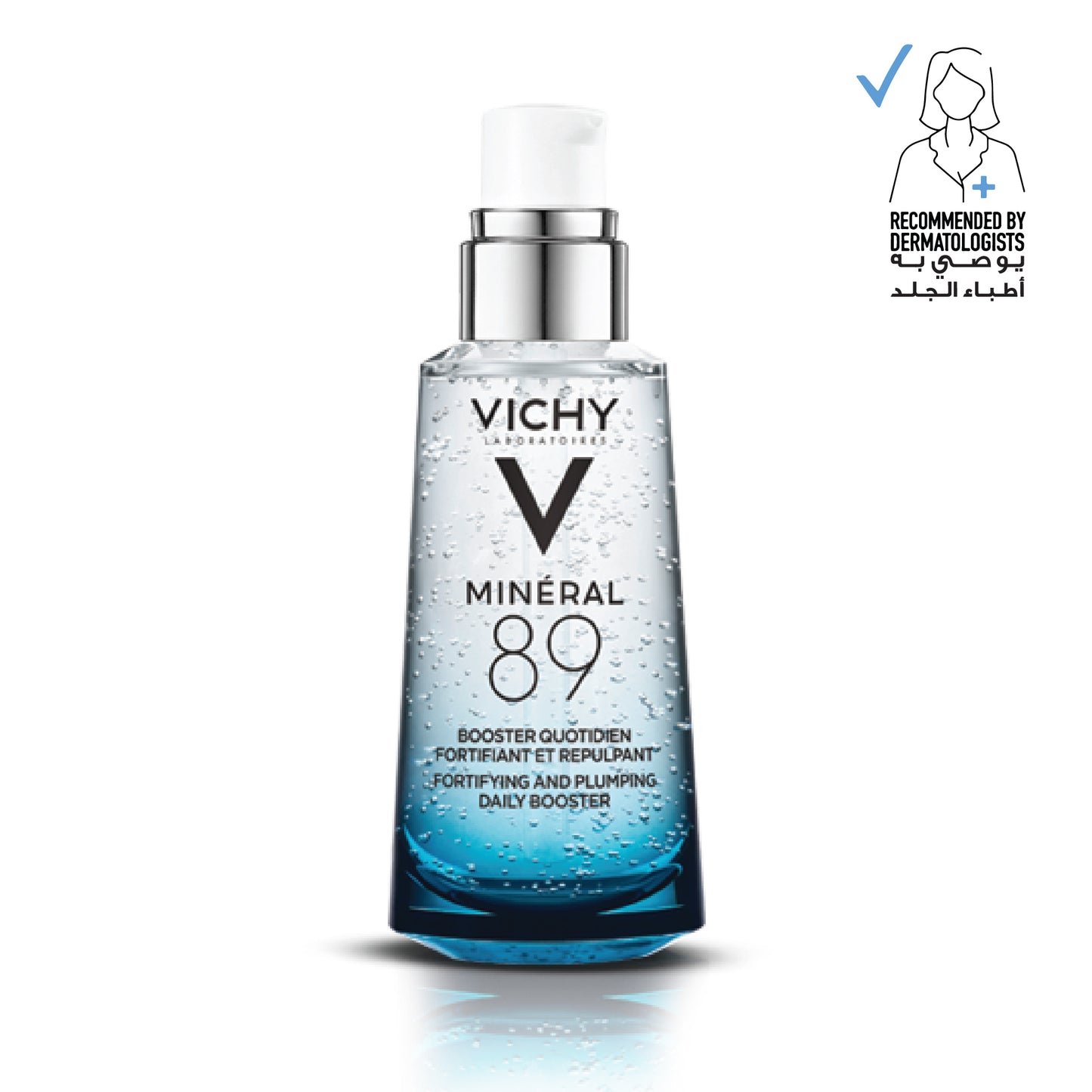 Vichy Mineral 89 Hyaluronic Acid Hydrating Serum for All Skin Types 50ml