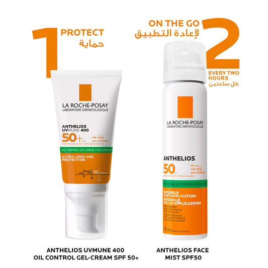 LA ROCHE-POSAY Anthelios XL Anti-Shine, Non-Perfumed, Dry-Touch Gel-Cream SPF50+ La Roche Posay .