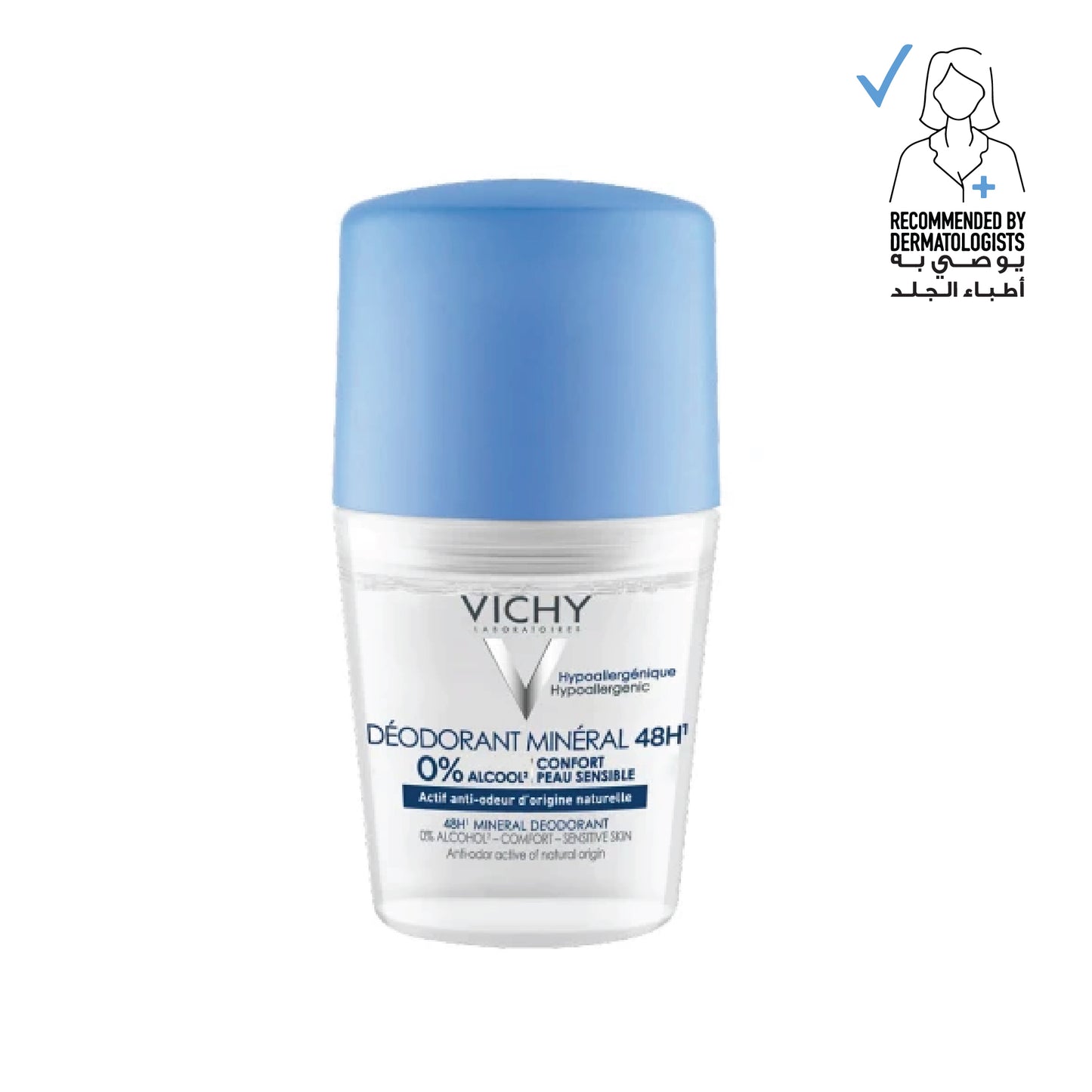 Vichy 48 Hours Mineral Aluminum Free Deodorant 50ml