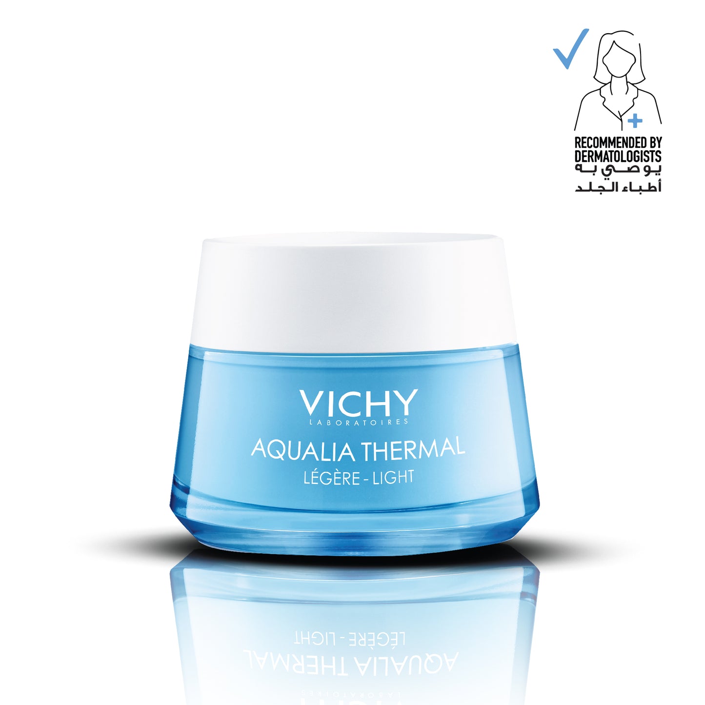 Vichy Aqualia Thermal Light Moisturising  Cream for Normal/Combination Skin with Hyaluronic acid 50m