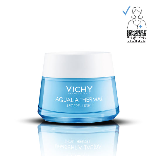 Vichy Aqualia Thermal Light Moisturising  Cream for Normal/Combination Skin with Hyaluronic acid 50m