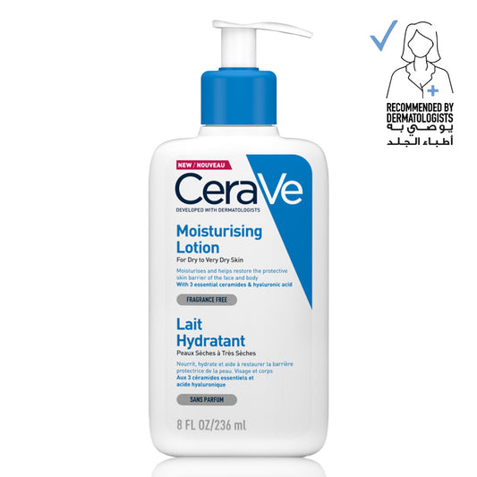 Cerave Moisturizing Lotion for Normal to Dry Skin with Hyaluronic Acid 236Ml Cerave .