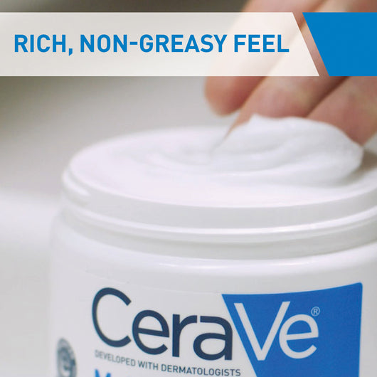 Cerave Moisturizing Cream for Dry Skin with Hyaluronic Acid 340G Cerave .