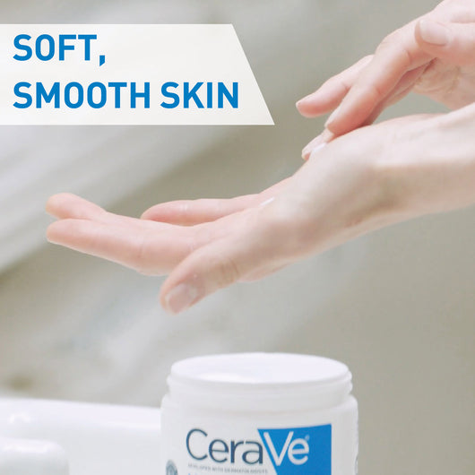 Cerave Moisturizing Cream for Dry Skin with Hyaluronic Acid 340G Cerave .