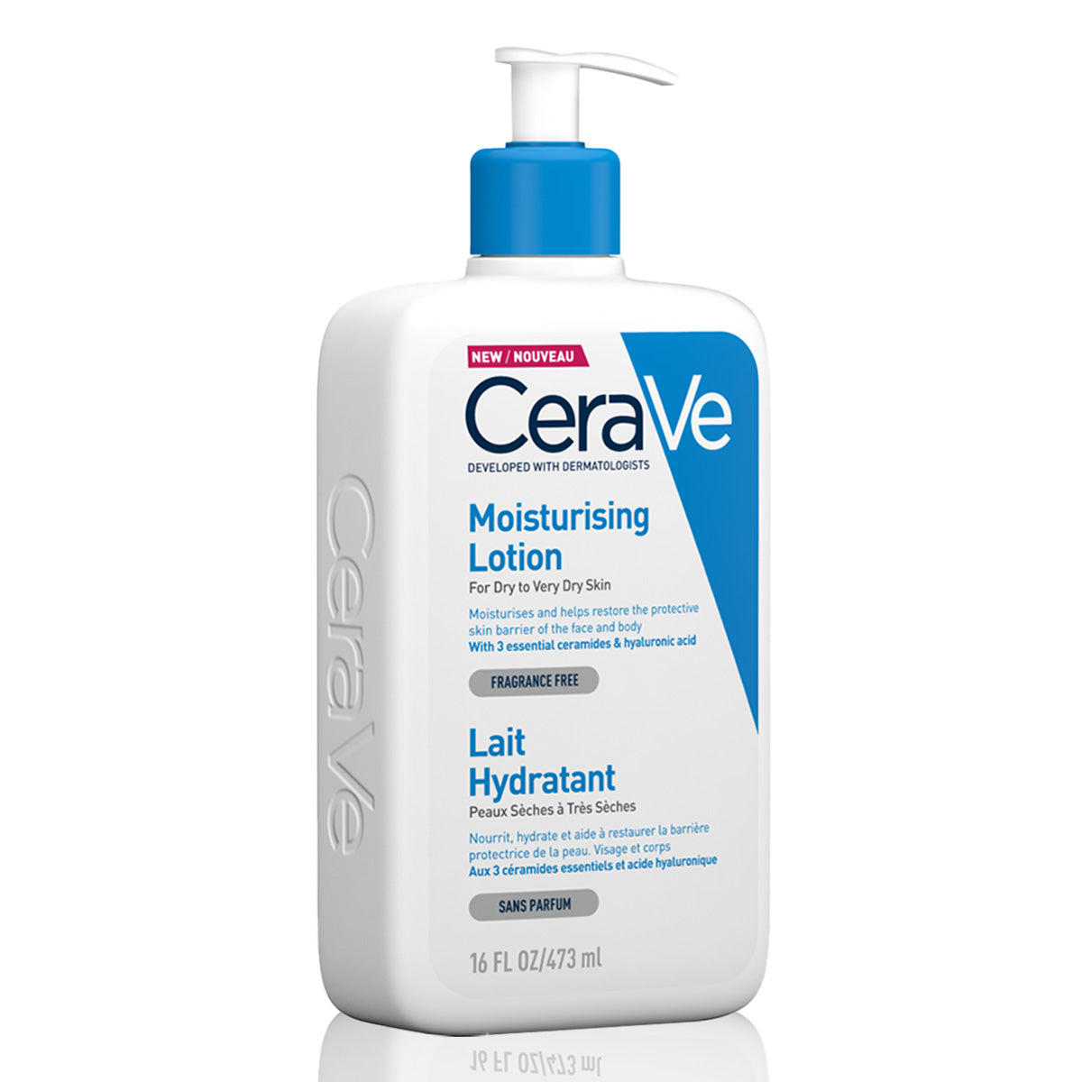 Cerave Moisturizing Lotion for Normal to Dry Skin with Hyaluronic Acid 473Ml Cerave .