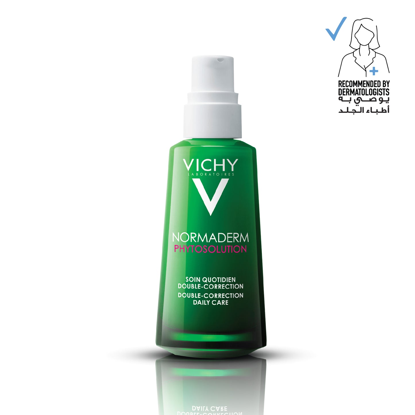 Vichy Normaderm Phytosolution Double Correction Daily Care Moisturiser for Oily & Acne Skin with Salicylic Acid 50ml