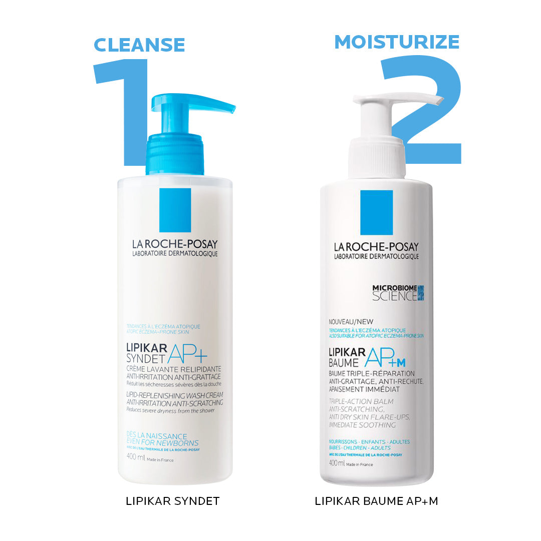 La Roche-Posay Lipikar Baume Ap+M Moisturizing for Dry and Eczema-Prone Skin 400ml La Roche Posay .