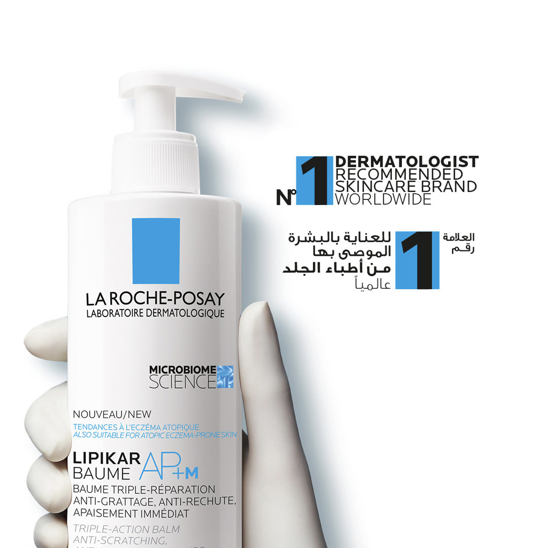 La Roche-Posay Lipikar Baume Ap+M Moisturizing for Dry and Eczema-Prone Skin 400ml La Roche Posay .