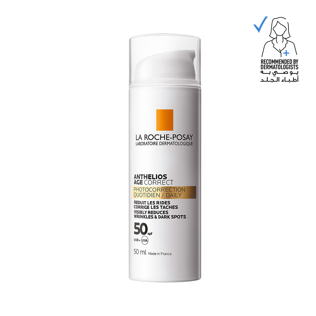 La Roche Posay Anthelios Age Correct SPF50 Anti Ageing Invisible Sunscreen with Niacinamide 50ml La Roche Posay .