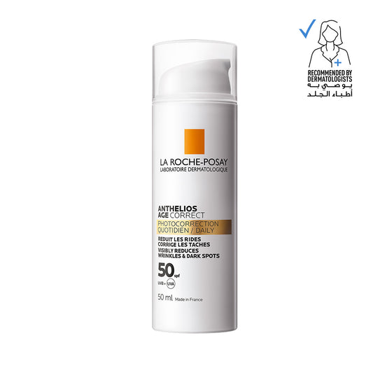 La Roche Posay Anthelios Age Correct SPF50 Anti Ageing Invisible Sunscreen with Niacinamide 50ml La Roche Posay .