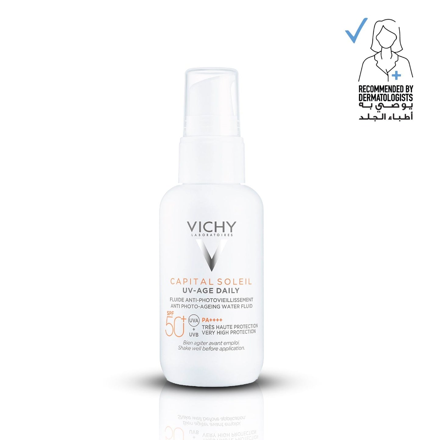 Vichy Capital Soleil UV - Age Anti Ageing Sunscreen SPF 50+ with Niacinamide 40ml