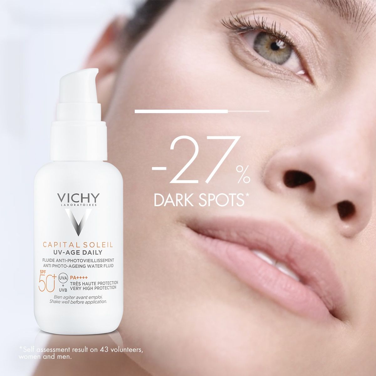 Vichy Capital Soleil UV - Age Anti Ageing Sunscreen SPF 50+ with Niacinamide 40ml