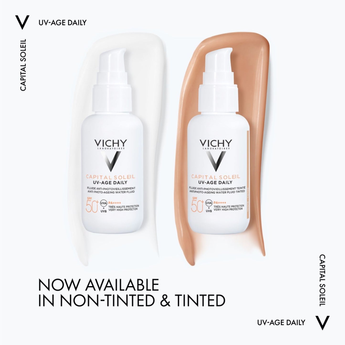 Vichy Capital Soleil UV - Age Tinted Anti Ageing Sunscreen SPF 50+ with Niacinamide 40ml